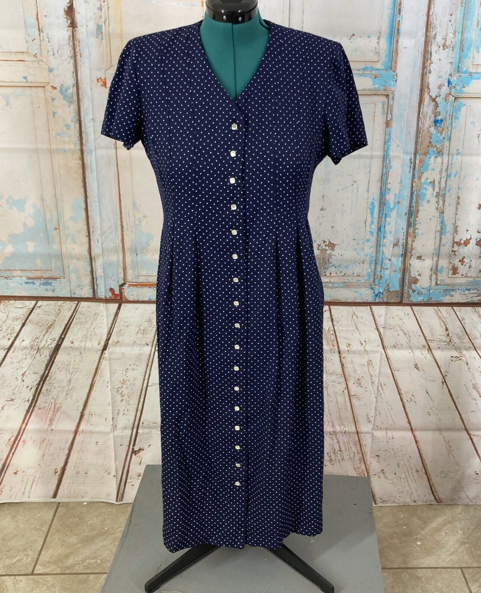 JESSICA HOWARD Womens Navy Self-tie Belt Short Sleeve Sheath Dress Petites  12P