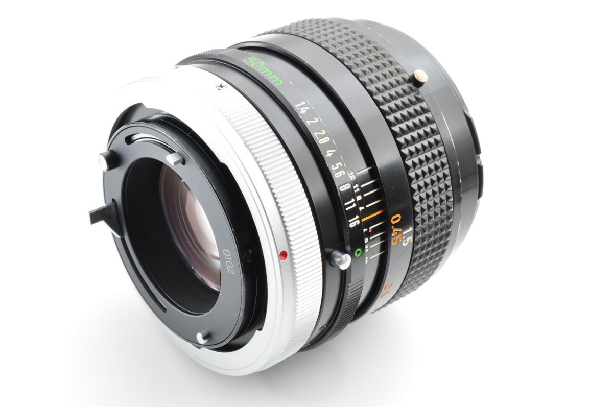 CANON FD 50mm F1.4 SSC S.S.C EXC+++++ MF Standard Lens From JAPAN