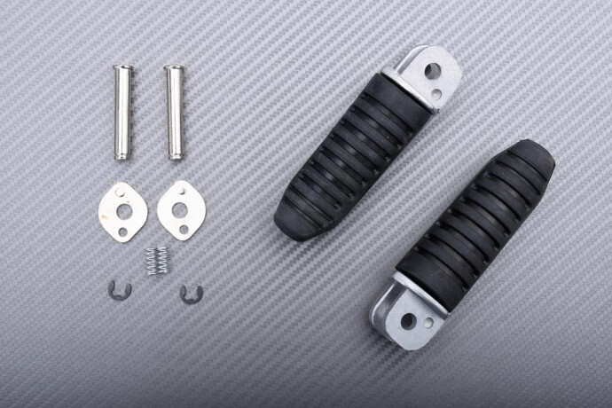 Paire repose-pieds arrière type origine Suzuki GSXR 1100 GV73 1989 1990 1991 1992