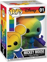 Pride Rainbow Mickey Mouse Pop! Disney #01 Vinyl Figur Funko