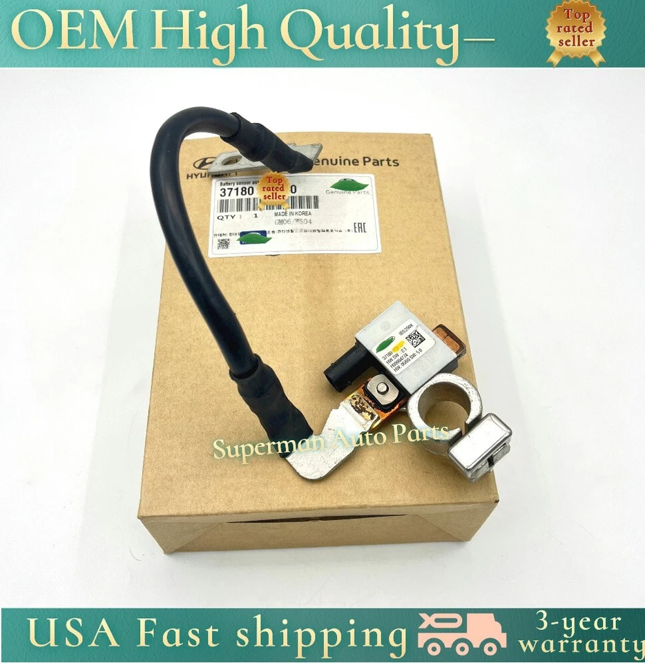 Cable sensor negativo batería OEM nuevo para Hyundai Tucson 37180-2S600 2014 Foto 3 de 4