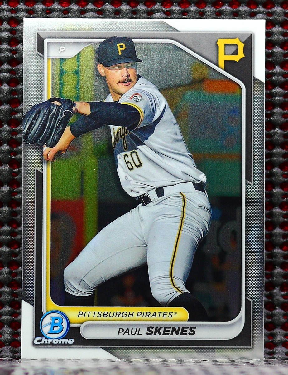 PAUL SKENES SELTENER ROOKIE REFRAKTOR BOWMAN CHROM