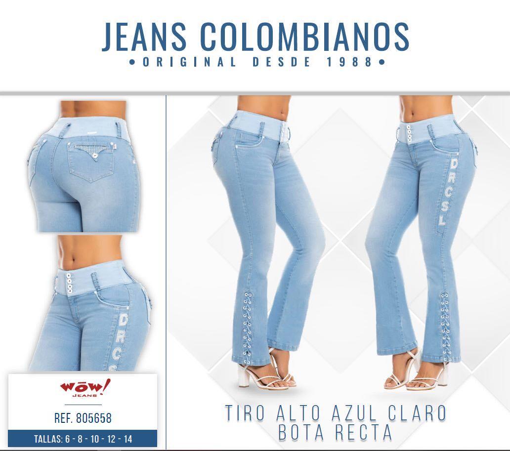 Colombianos, Butt Lifter Fashion Boot Cut Denim Push Up Jean