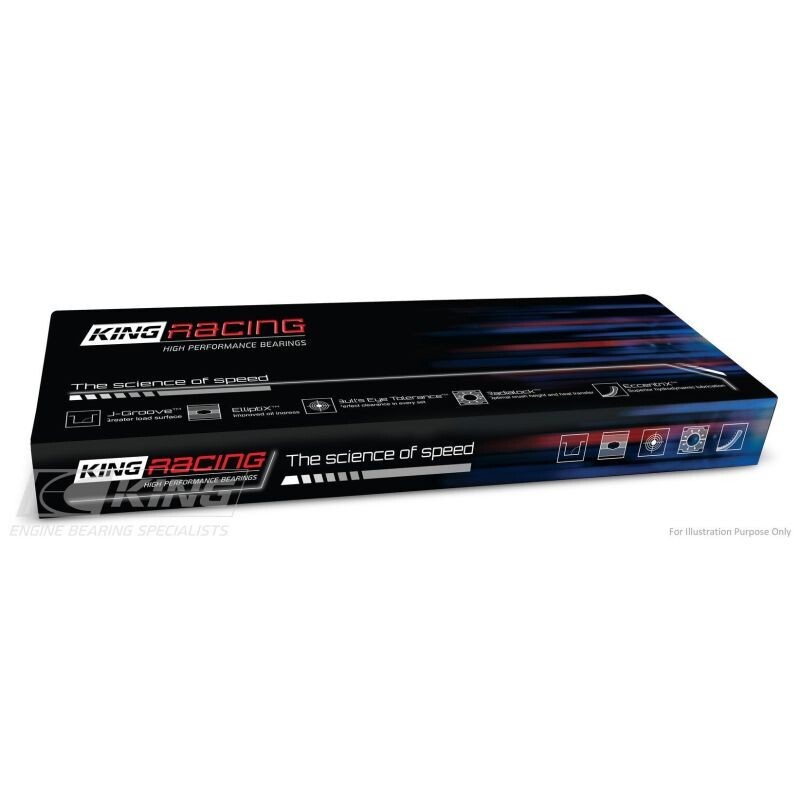 King Racing Main Bearings Set For Ford GT500 Block - Coated Tri-Metal -MB5824XPC