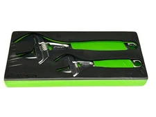 Snap On Tools NEW ADHW702GK2F 2pc 12 & 8 Inch Wide Mouth Adjustable Wrench Set