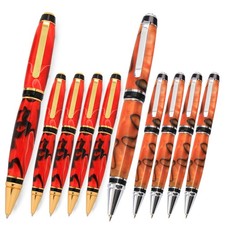 Cigar Pen Kit, Gold & Silver Variety, 10 Pack, Legacy Woodturning