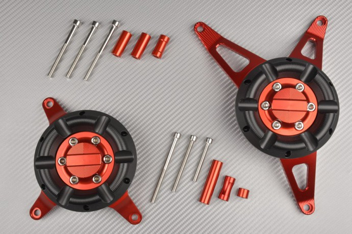 Carter de protection moteur rouge pour HONDA CBR 650 F RC74 2014-2016