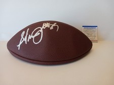 Steven Jackson Autographed Wilson NFL Super Grip Football-PSA W Hologram