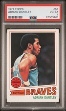 1977-78 Topps #56 Adrian Dantley Rookie RC PSA 4 VG-EX