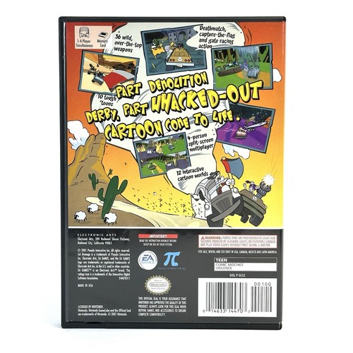 Cel Damage For Nintendo GameCube Complete In Box Authentic Tested - Picture 2 of 10
