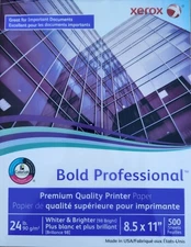 4 Reams of Xerox Bold Professional Premium Quality Computer Printer Paper NEW