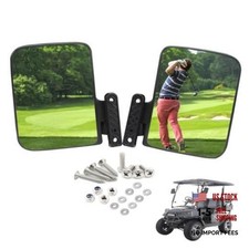 Golf Cart Side Mirrors Golf Cart Folding Side View Mirrors for Club Car,
