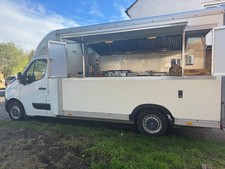 READY FOR WORK Catering Renault Master Luton FOOD TRUCK built with highest spec