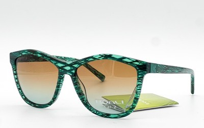 NEW MOREL KOALI 7856K VV 025 GREEN BLUE AUTHENTIC SUNGLASSES 56-15