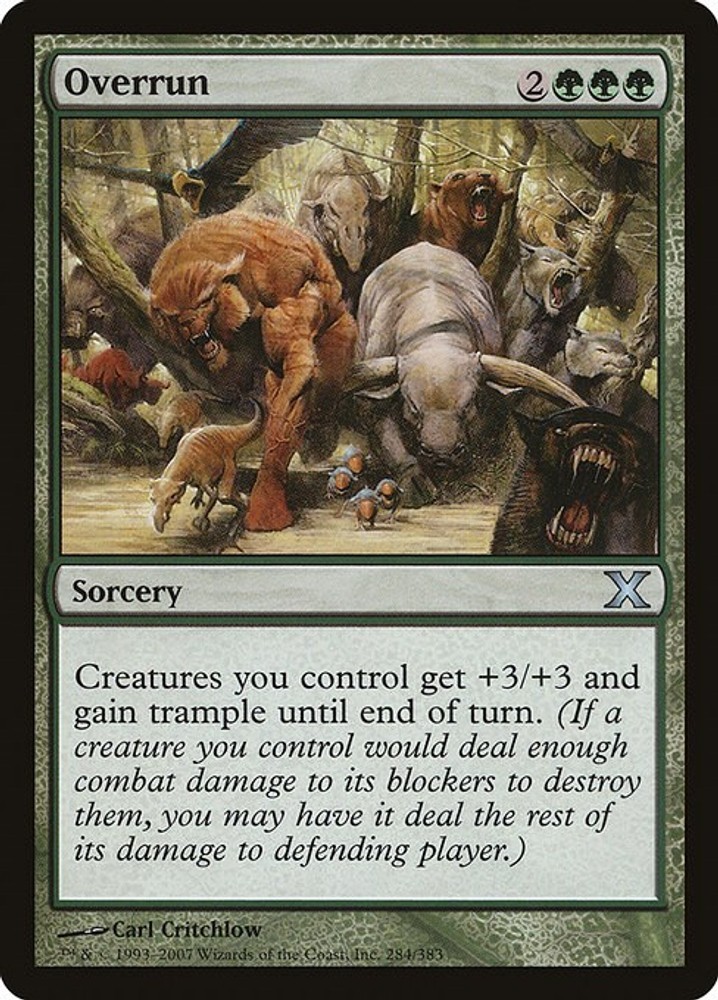 Overrun 10th Edition [284] NM
