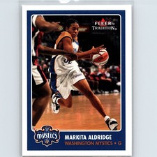2001 Fleer Tradition WNBA - Markita Aldridge #95 - Washington Mystics