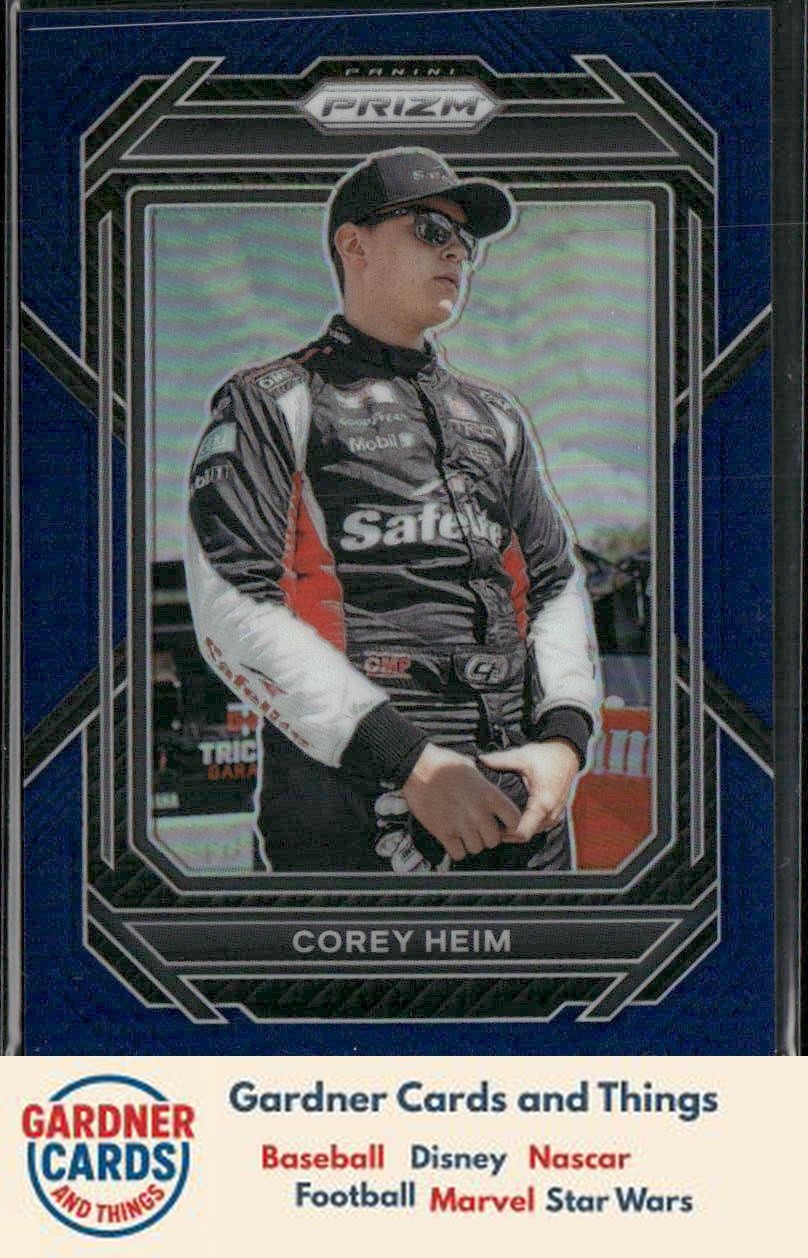 2023 Panini Prizm #10 Corey Heim Blue Prizm #/499