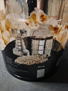 NHL Uncanny Brands Stanley Cup 17 inch Trophy Hot Air Popcorn Maker 