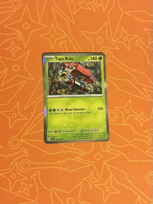 Pokemon Shrouded Fable - 006/064 Tapu Bulu Holo NM - Free Shipping