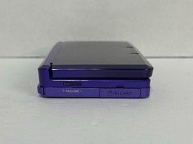 Nintendo 3DS Midnight Purple Won&rsquo;t Read Games For Parts No Stylus or Charger