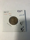 1922 d lincoln cent