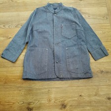 Levi's 70525 04 Engineered Jacket Men L Large Buckle Denim Work Chore 3/4 Sleeve