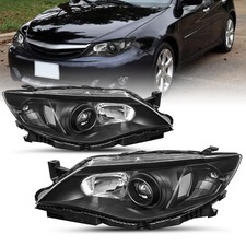 For 2008 2009 2010 2011 Subaru Impreza Outback Sport Wrx Black Clear Headlights For 2008 2009 2010 2011 Subaru Impreza Outback Sport Wrx Black Clear Headlights