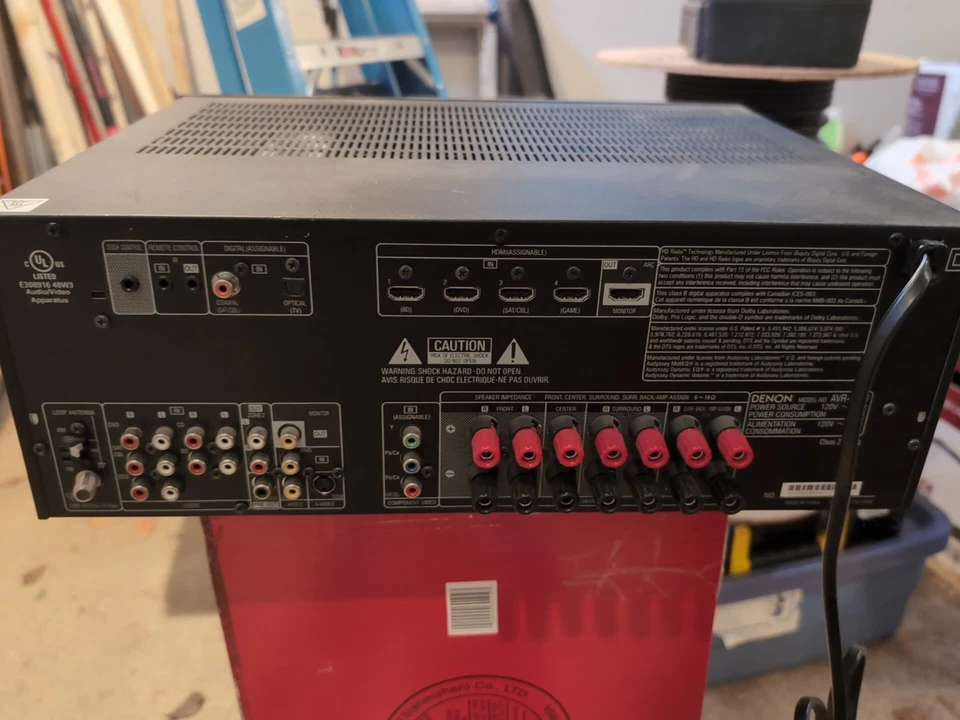 Denon AVR 1911 7.1 Channel 125 Watt Receiver - Image 2 of 2