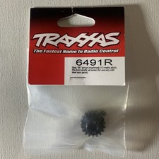 Traxxas 18 Tooth Pinion Gear  Set Screw 1.0 Metric Pitch, 5mm Shaft 6491R NEW