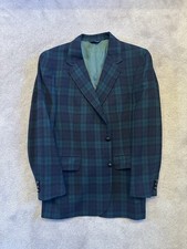 Vintage Pendleton Woolen Mills Shadow Plaid Blazer Sport Coat Jacket Wool USA
