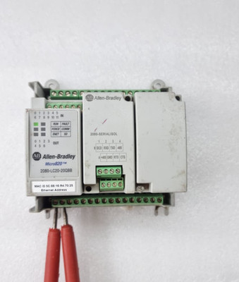 Allen Bradley 2080-LC20-20QBB Micro820 mit 2080-Serialisol Modul (gebraucht)