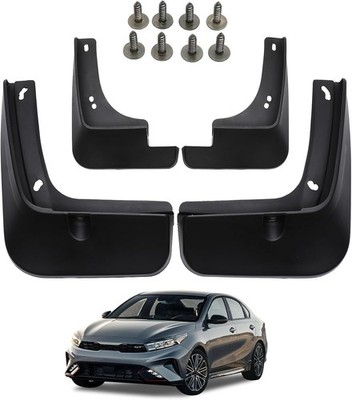 4 Pack Truck Mud Flaps for Kia Forte 2019-2023 Front & Rear Splash Guards