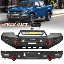Fits 2015-2022 Chevy Colorado Front Or Rear Bumper W/ Light And D-rings