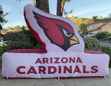 Arizona Cardinals Team Inflatable Pre-Lit 7'x10' Logo Brands Brand New NFL
