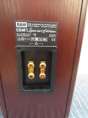 B&W CDM1 Special Edition Speakers - Excellent Condition *DEMO in