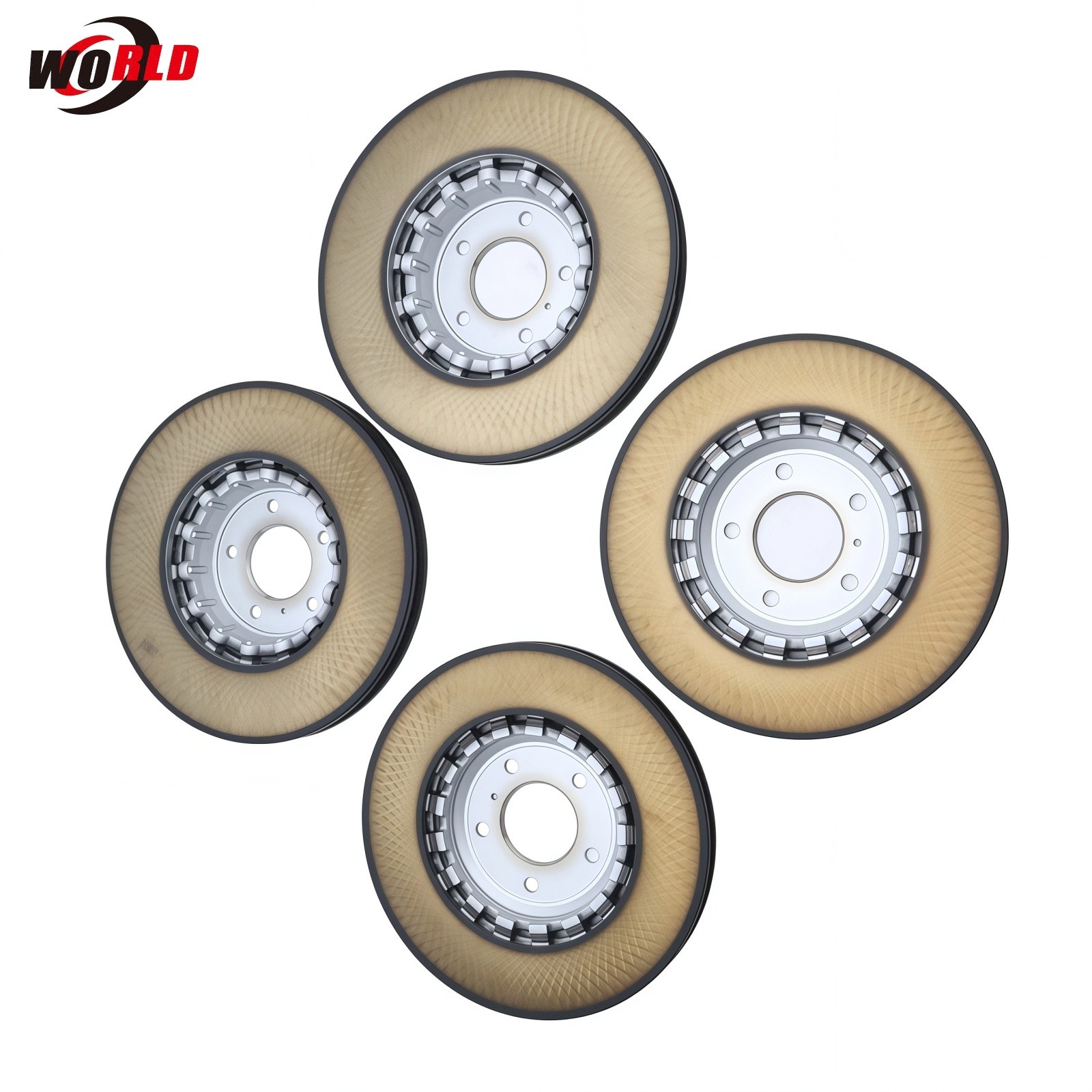 Bentley Bentayga Speed 2016-2023 Front Brake discs 4 pcs P/N 4M0615601N
