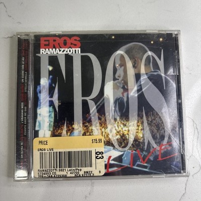 Ramazzotti, Eros : Eros Live by Eros Ramazzotti (CD, 1998)