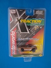 NEW - AW AUTO WORLD SLOT CAR XTRACTION 1973 DATSUN 240Z BROWN - Free ShipN 