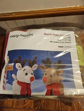 Mary Maxim North Pole Friends Knit Kit No. 96710N