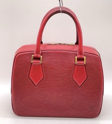 Red Epi Leather Sabalon Louis vuitton handbag