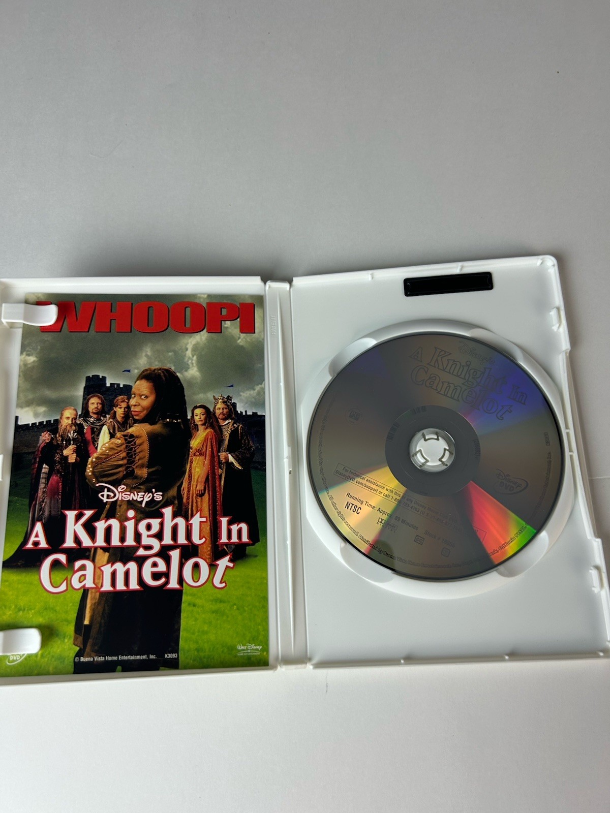 A Knight in Camelot DVD 2005 Disney Movie Club Exclusive Whoopi Goldberg