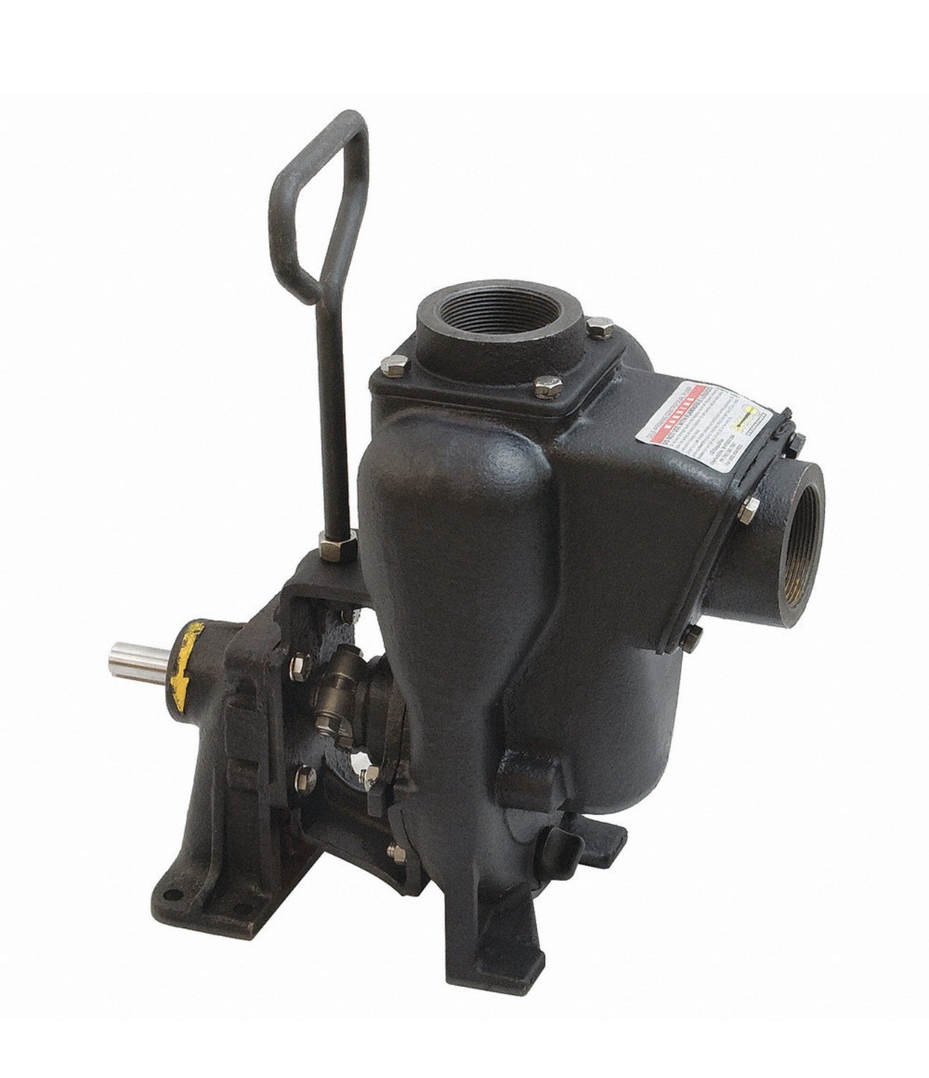 Banjo 200Pbi Centrifugal Pedestal Pump Head, 2 In., Ci