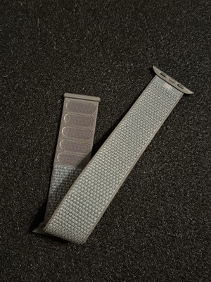 Original Apple Watch Series 10 9 Sport loop 44mm 45MM 46MM 49MM Band Storm Gray