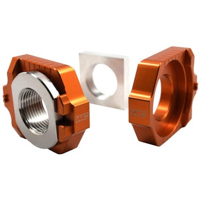 Works Connection Achsblock Kit Elite KTM/HUSKY orange (R) orange