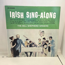 The Bill Shepherd Singers LP Record Album- Irish Sing Along- 1980