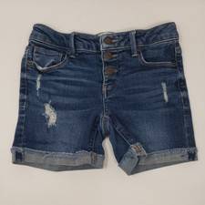 Girls Jean MUDD DENIM SHORTS - SIZE 12
