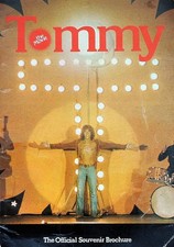 THE WHO TOMMY THE MOVIE OFFICIAL SOUVENIR BROCHURE 1975 MAGAZINE
