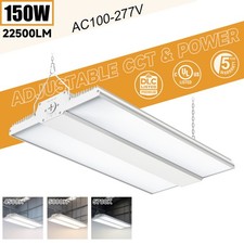 150W LED Linear High Bay Shop Light Warehouse Commercial Shop Lamp 4.5K/5K/5700K