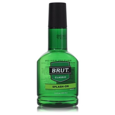 Brut by Faberge After Shave Splash 3.5 oz For Men Brand New In Box Fast Shipping