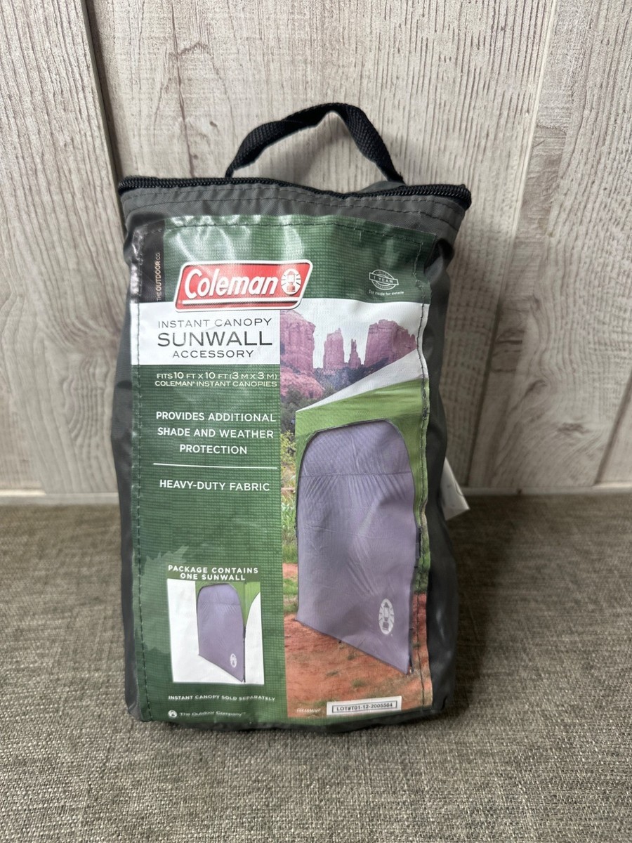 Coleman Instant Canopy Sunwall Accessory For 10 X 10 Ft Tent